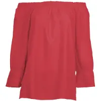 Vivid Bluse rød