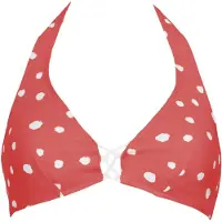Vivid Bikinioverdel rød / offwhite