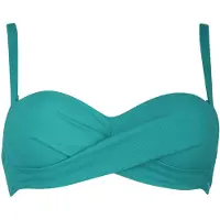 Vivid Bikinioverdel cyanblå