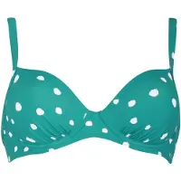 Vivid Bikinioverdel turkis / naturhvid