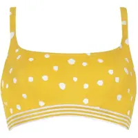 Vivid Bikinioverdel gul / naturhvid