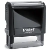 Trodat STAMP 4914 64X26MM BLACK 47586