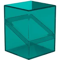 Ultimate Guard Boulder 100+ Clear Deck Case til 100 dobbelt?rmede TCG-kort Malachite Sikker og holdbar opbevaring til samlekortspil Gennemsigtig