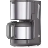 Braun PurShine KF 1500 BK - Kaffemaskine - 10 kopper - rustfrit stål/sort