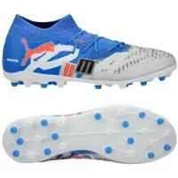 Puma Future 8 Match MG Forever - Hvid/Blå/Grå/Sort/Rød LIMITED EDITION - Multi Ground (MG), størrelse 45