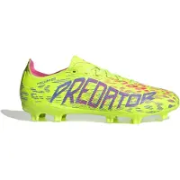 Adidas Herre Predator League FG/MG Fast Underlag/Multi Underlag Fodboldstøvler Lucid Lemon/Blue Fusion/Lucid Pink