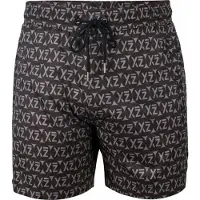 Yeaz Badeshorts 'Seashey' grå / sort