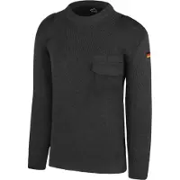 Normani Pullover 'Barntrup' gul / antracit / rød