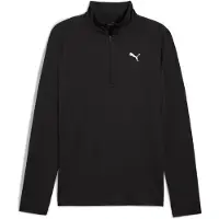Puma Træningstrøje TAD Tech Fabric Mix 1/4 Lynlås - Sort, størrelse Small
