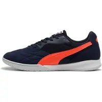 Puma KING TOP IT Football Boots Unisex, Shoes, Navy/Glowing Red/Silver Mist, 42.5