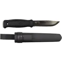 Morakniv Garberg Blackblade With Polymer Sheath (C), kniv, sort