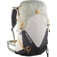 Salomon - Dagstursrygsække - Aerotrek 28 W Seagrass/Silver Cloud til UnisexUld - Størrelse M/L - Grøn