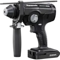 Panasonic 18V SDS-borehammer EY1HD1 J18D32 + oplader + 2x 18V/5Ah batterier + systeminstallation