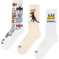 Jimmy Lion Athletic Basquiat Lange Sokker 3 Par