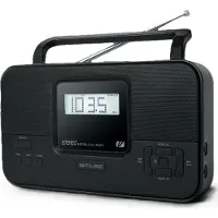 Muse Nešiojamasis stereofoninis radijas | M-087 MB PLL | AUX įvestis | FM radijas | Ausinių išvestis