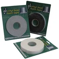 PSP skumvinyl 6x25mmx3m sort