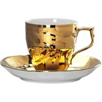 Rosenthal Heritage Midas espressokop med underkop Hvid/Guld