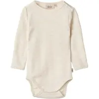 Wheat Body l/æ - Uld - Lucca - Eggshell Melange - - 68 - Body L/Æ