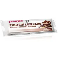 SPONSER Kasse Med Proteinbarer Med Lavt Kulhydratindhold Chokoladebrownie 50g 25 Enheder