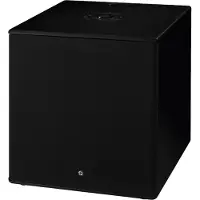 Monacor EUL-2SUB/SW, Ledningsført, 120 W, 38 - 250 Hz, Sort