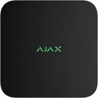Ajax NVR 8-kanals netværksvideooptager, sort