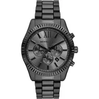 Michael Kors Ur - - Lexington - 45 mm - Kronograf Kvarts - Rustfrit Stål