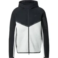 Nike Hættetrøje Tech Fleece FZ Windrunner - Sort/Grå, størrelse X-Large