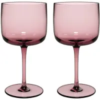 Villeroy & Boch Like vandglas 27 cl 2-pak Grape
