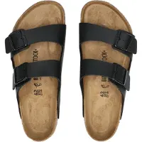 Birkenstock Birkenstockunisex. 51791 Sandaler Arizona Birko-Flor (Regular pasform) sort (46), Fast, Ingen, Casual