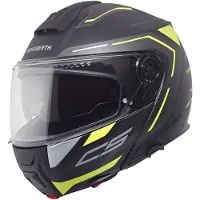 Schuberth C5 Omega Klaphjelm Mat/Sort/Neon-gul 61