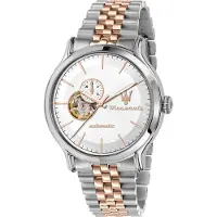 Maserati Herreur R8823118008 Epoca Hvid/Stål Ø42 mm