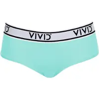 Vivid Bikinitrusse aqua / lysegrå / sort
