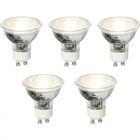 LUEDD Sæt med 5 dæmpbare GU10 LED-pærer 4W 310lm 3000K