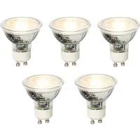 LUEDD Sæt med 5 GU10 dæmpbare LED-pærer 4W 300 lm 2700K