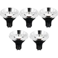LUEDD Sæt af 5 Smart GU10 Dæmpbar LED Pære AR70 6W 500lm 2200-6500K