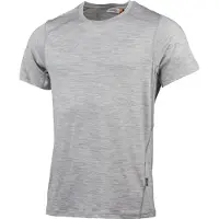 Lundhags Gimmer Merino Lt Ms Tee, mellemlag, herre, grå