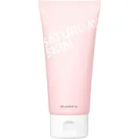 Saturday Skin L?rdag Skin Face Cleanser Hydrating Foam Cleanser Natural Ingredients Anti-Aging | Makeup remover og ansigtsvask | Duftfri ideal til f?lsom t?r h