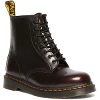 Dr. Martens Dr Martenstil kvinder. 41773600 1460 Arcadia læderstøvler i kirsebærrød (42), Fast, Blonder, Casual, Rødbrun
