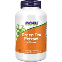 Now , Grøn Te Ekstrakt, 400 mg, 250 Vegansk Capsler