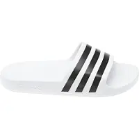 Adidas Pantoletter 'Adilette Aqua' sort / hvid