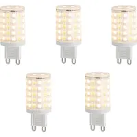 Luumr Sæt med 5 Smart G9 Dæmpbare LED Pærer Klar 2,5W 250 lm 2700-6500K Zigbee