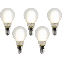 Luumr Sæt med 5 Smart E14 LED-pærer P45 Mat 4,2W 470 lm 2700-6500K