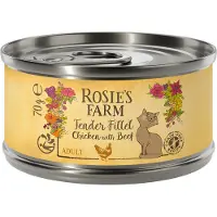 Rosie's Farm Tender Filet 12 x 70 g - Laks med tun