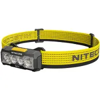 Nitecore NU27, Hovedbånd lommelygte, Sort, Gul, Polykarbonat (PC), 1 m, IP66, LED
