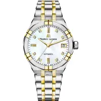 Maurice Lacroix Dameur AI6006-PVY13-170-1 Aikon Hvid/Gul guldtonet