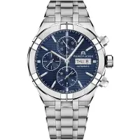 Maurice Lacroix Herreur AI6038-SS002-430-1 Aikon Blå/Stål Ø44 mm