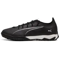 Puma ULTRA 5 MATCH TT Football Boots Unisex, Shoes, Black/White, 35.5