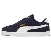 Puma Club II Sneakers Youth, Shoes, Navy/White/Gold, 37.5