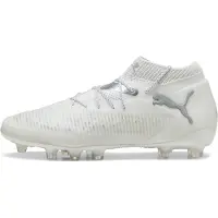 Puma FUTURE 8 ULTIMATE AG Football Boots Unisex, Shoes, White/Matte Silver, 44