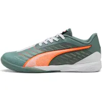 Puma IBERO IV Futsal Boots, Shoes, Green Moon/Heat Fire/Black, 42.5